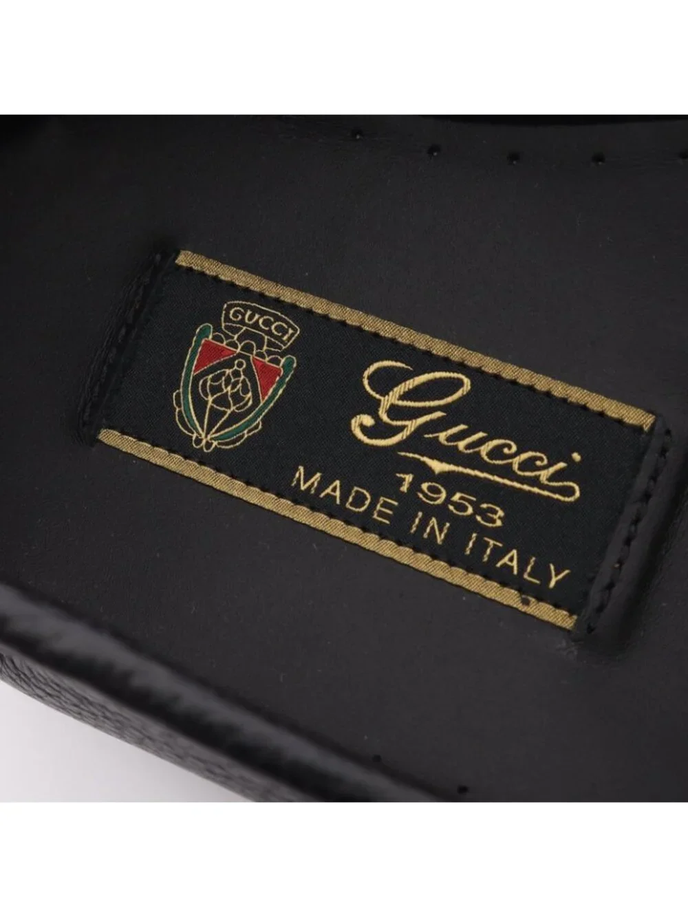 Gucci Loafers Horsebit Black Leather